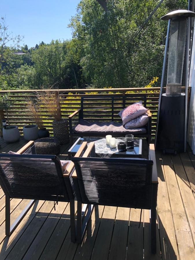 Apartament Aid Og Svein' S Sentrumsnaere Panorama Hjem Kristiansand Zewnętrze zdjęcie